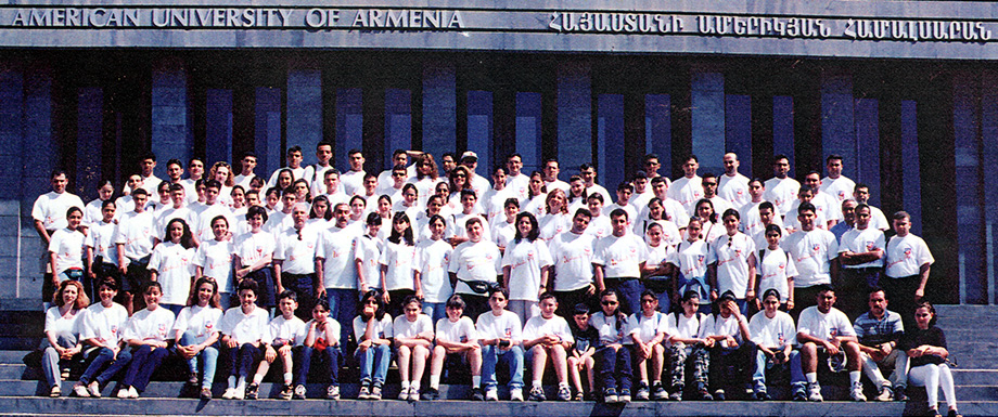 AGBU forges its partnership with the American University of Armenia (AUA), providing financial assistance to launch programmes and scholarships.