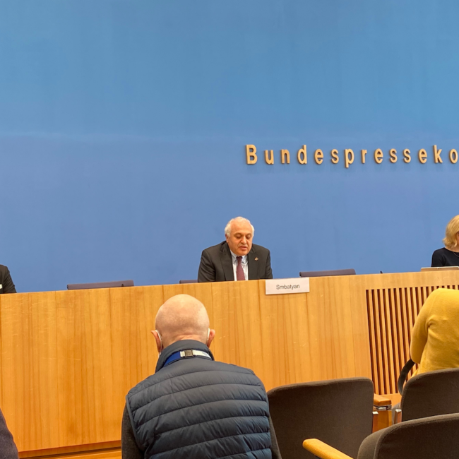 Bundespressekonferenz Arzach