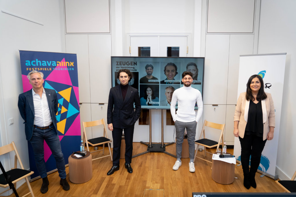 Martin Kranz, Georgi Ambarzumjan, Radwan Hasso & Düzen Tekkal