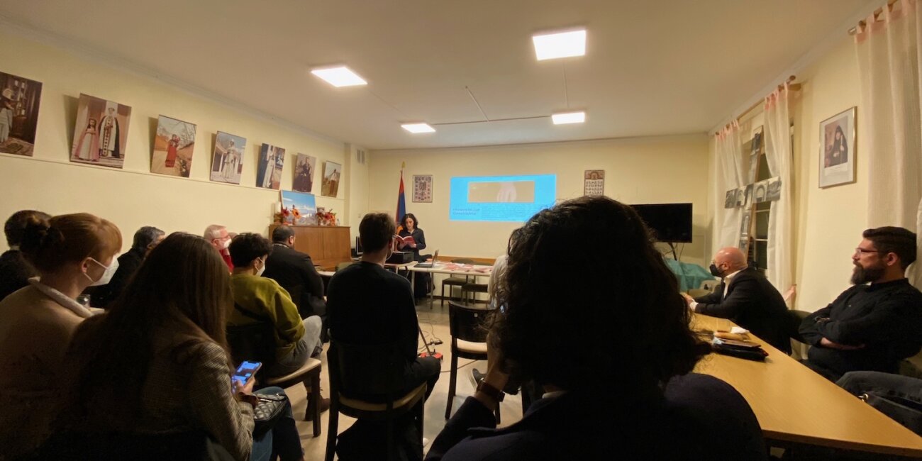 Book presentation "Sadistic Pleasures - Silent Crimes of Azerbaijan" with Ashkhen Arakelyan in Berlin