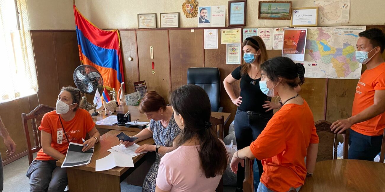 First distribution station in Ararat