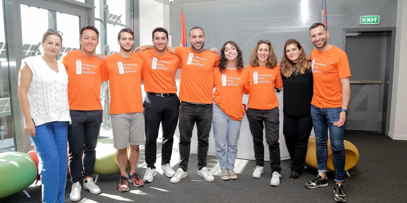 Cohort meeting at the AGBU Armenia office