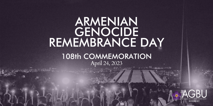 We remember our ancestors and demand recognition. April 24, 2023